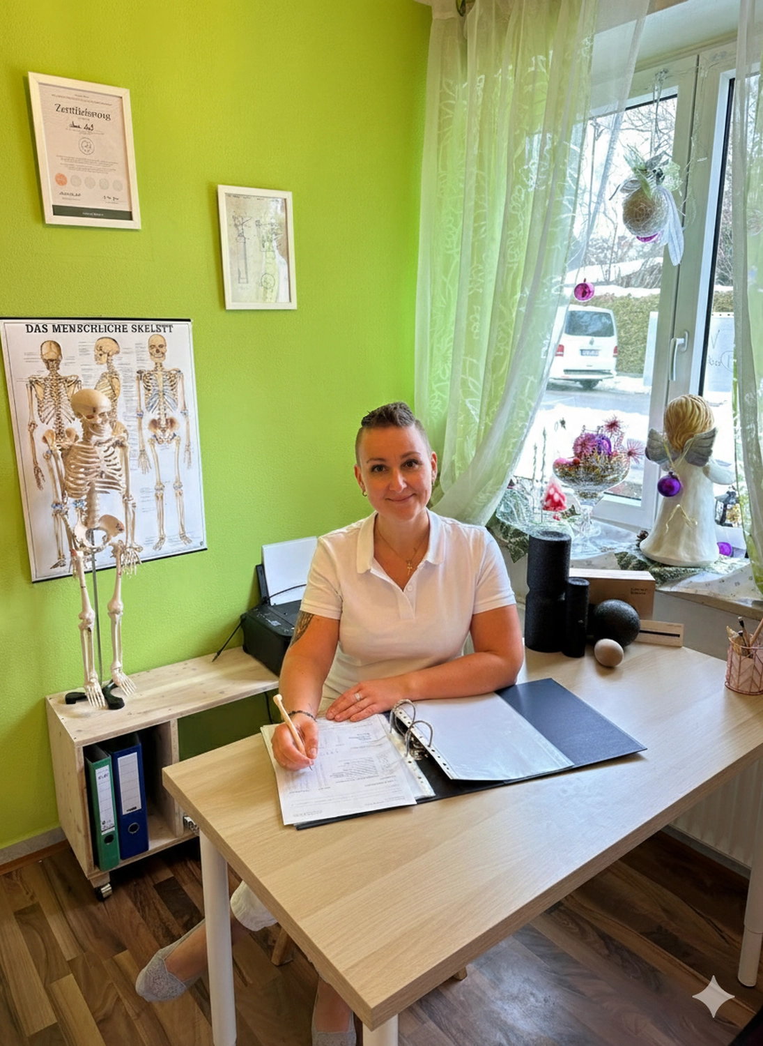 Schmerztherapie Anna Leiß, Praxis